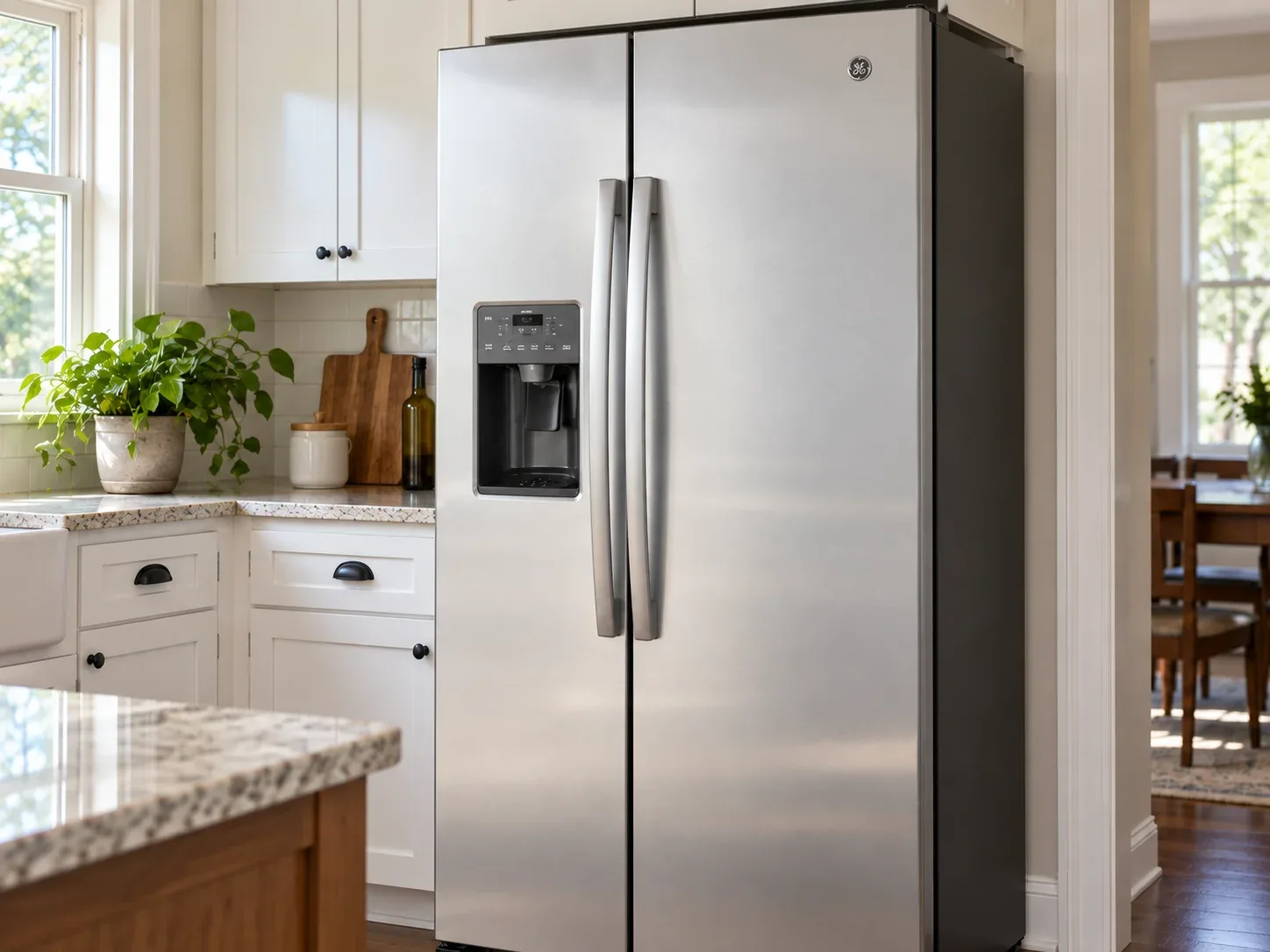 Side by side refrigerator