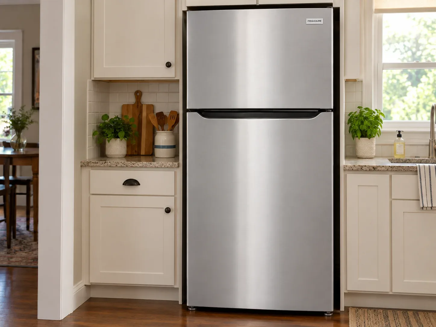 Top or bottom freezer refrigerator