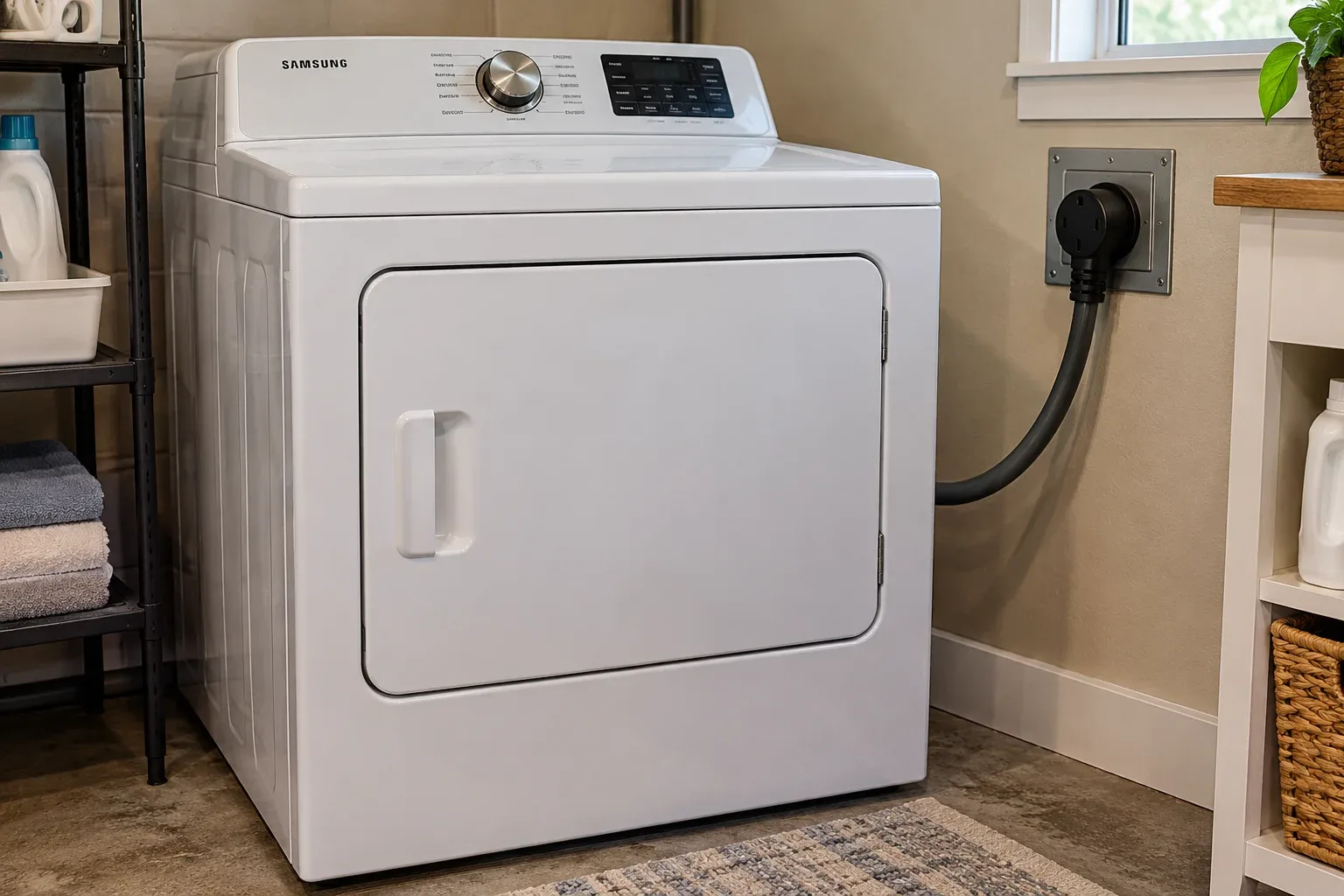 Electric clothes dryer