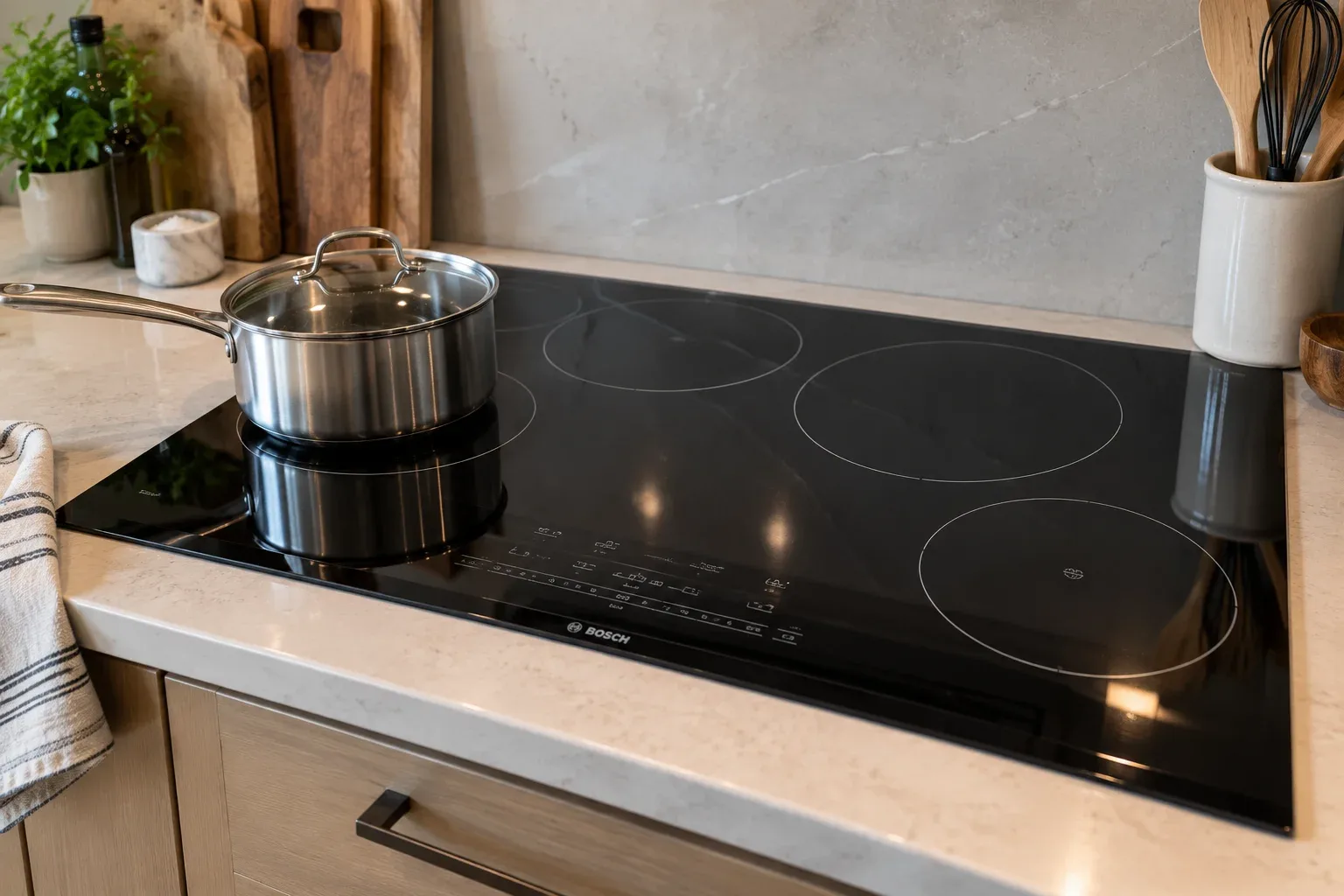 Induction cooktop