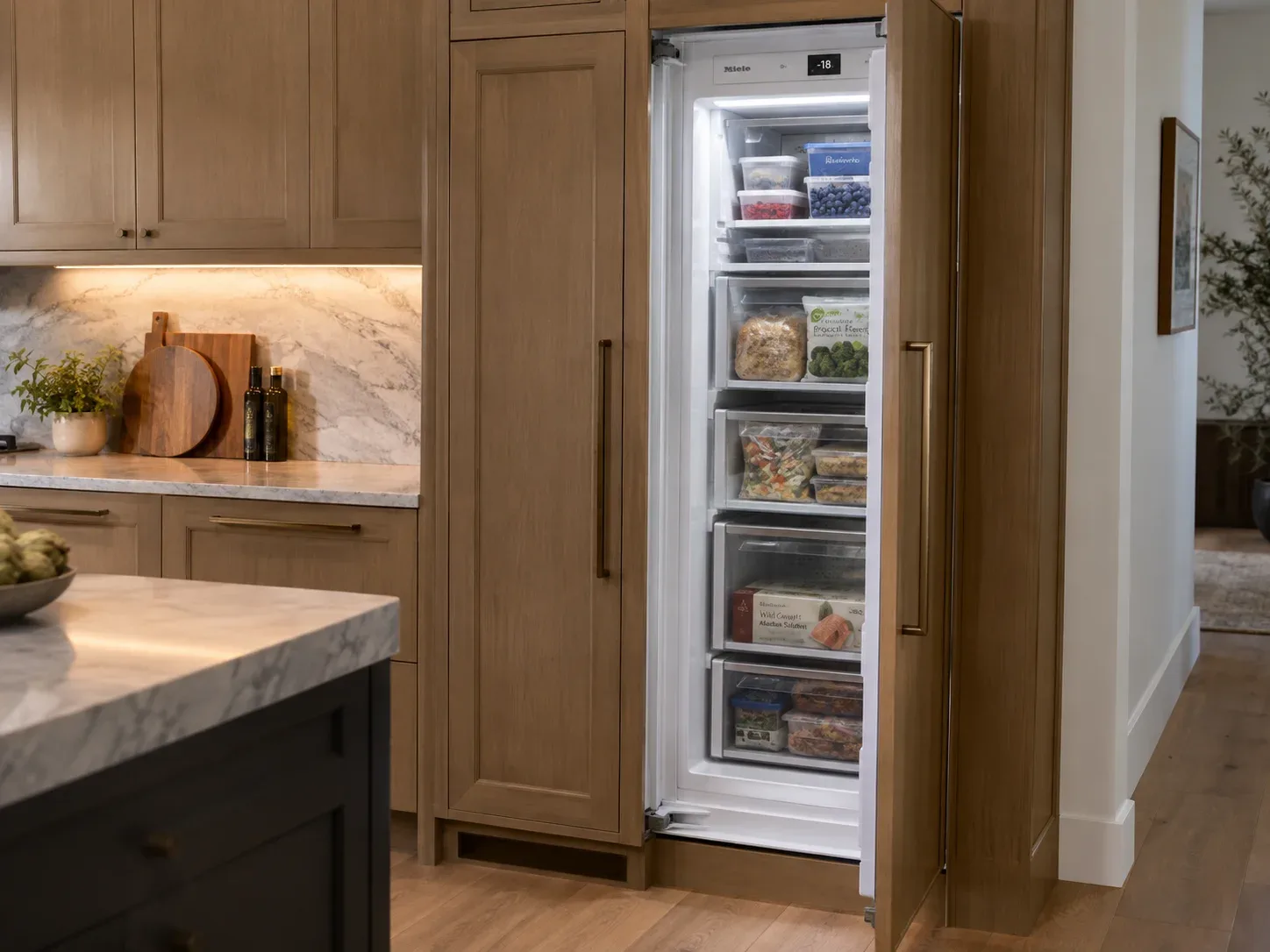 Built in freezer