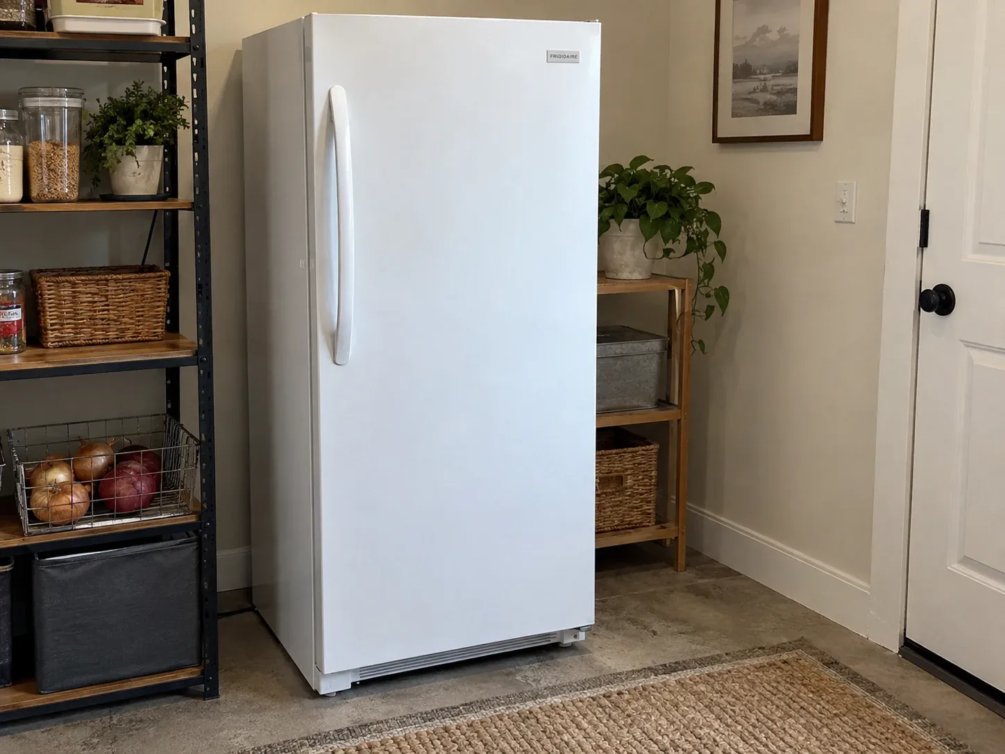 Upright freezer